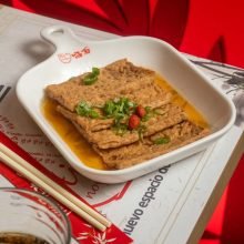 Tofu marinado al estilo chino