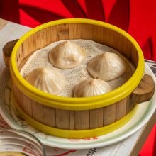 Xiaolongbao de cerdo con caldo