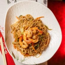 noodles_salteados_gambas
